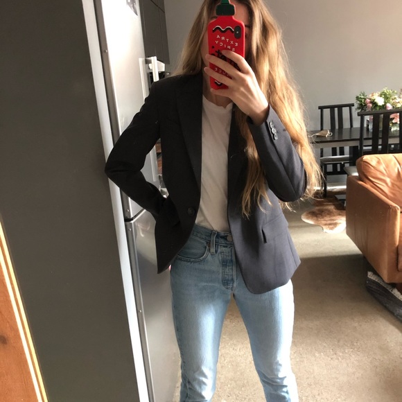 ❌SOLD❌Theory Wool Blazer and Skirt Set - Picture 3 of 15